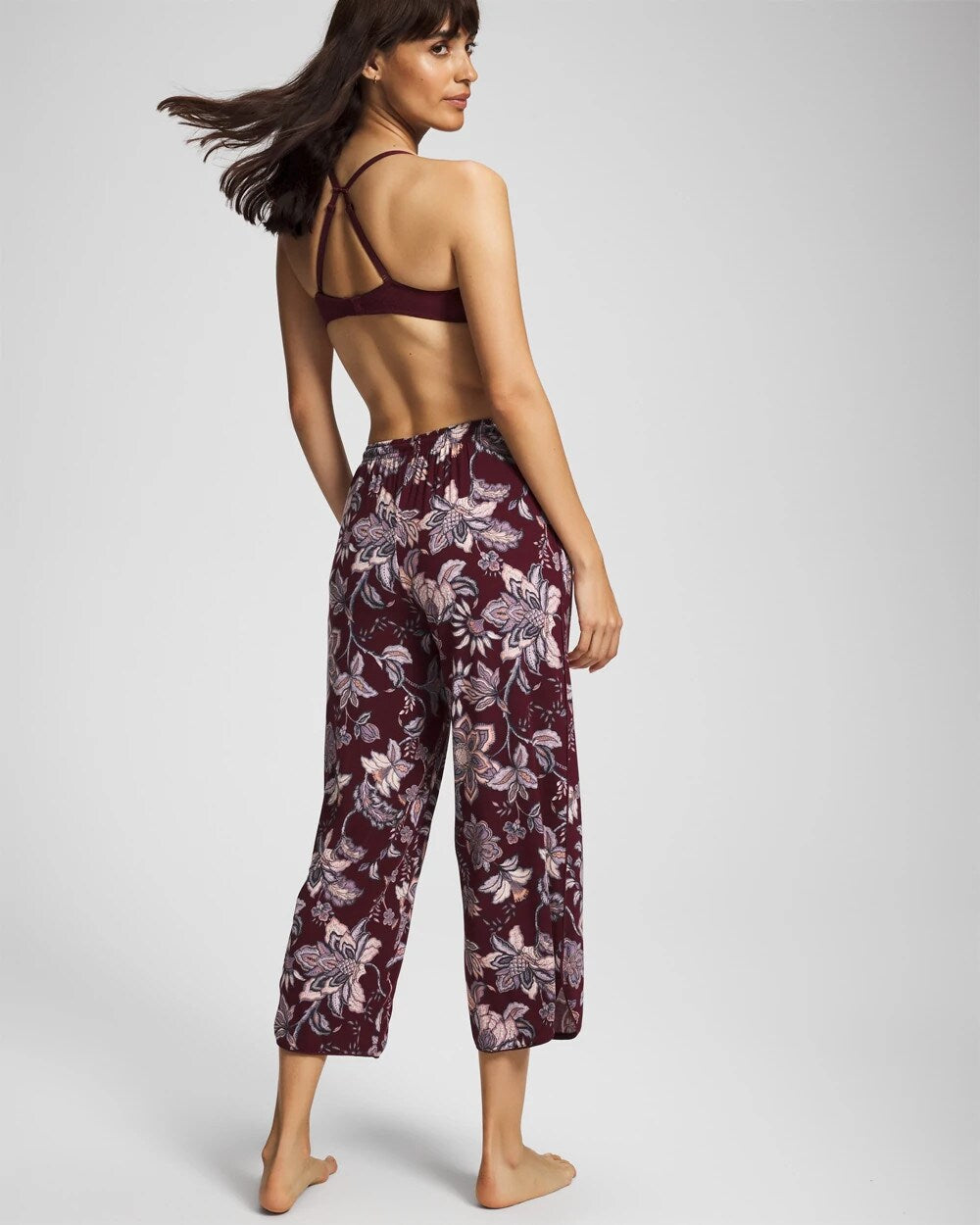 Soma Piped Crop Pajama Pants