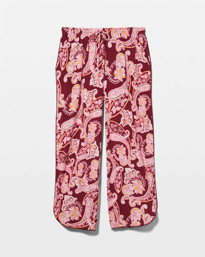 Soma Piped Crop Pajama Pants