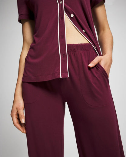 Soma Solid Piped Pajama Pant