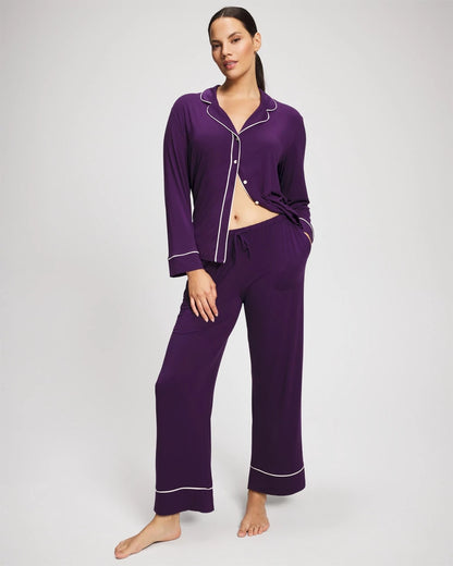 Soma Solid Piped Pajama Pant