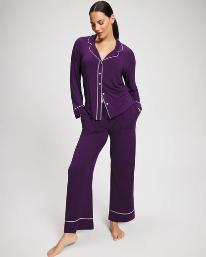 Soma Solid Piped Pajama Pant