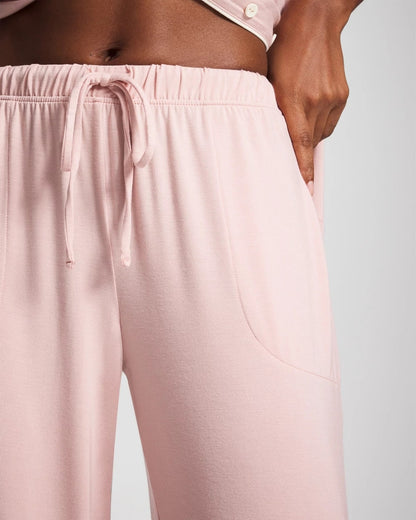 Soma Solid Piped Pajama Pant