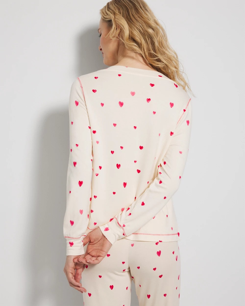 Soma Long-Sleeve V-Neck Pajama Top