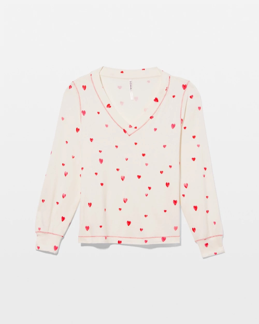 Soma Long-Sleeve V-Neck Pajama Top