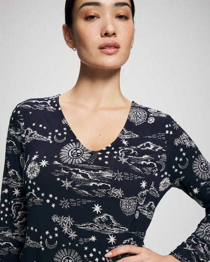 Soma Long-Sleeve Sleepshirt