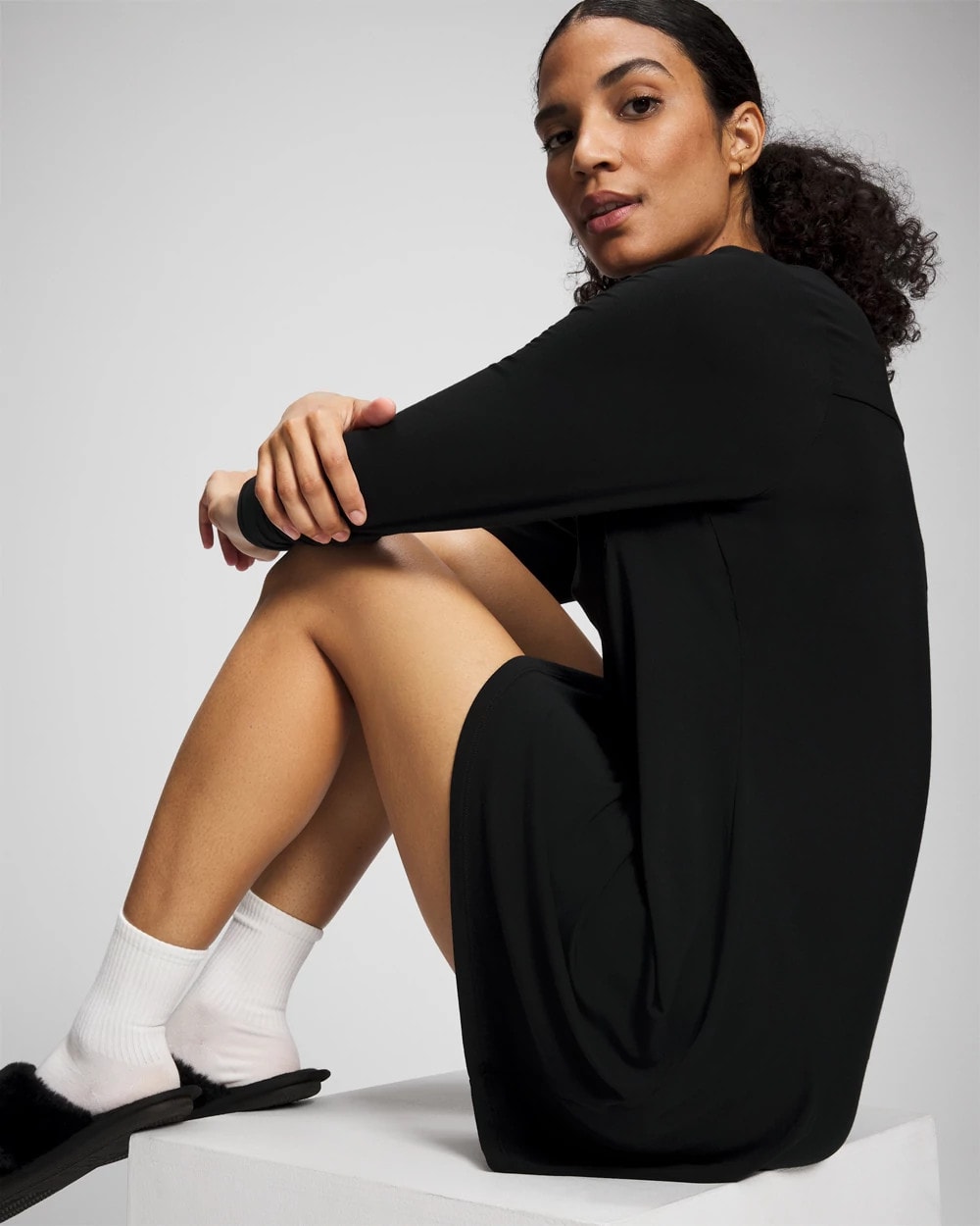 Soma Long-Sleeve Sleepshirt