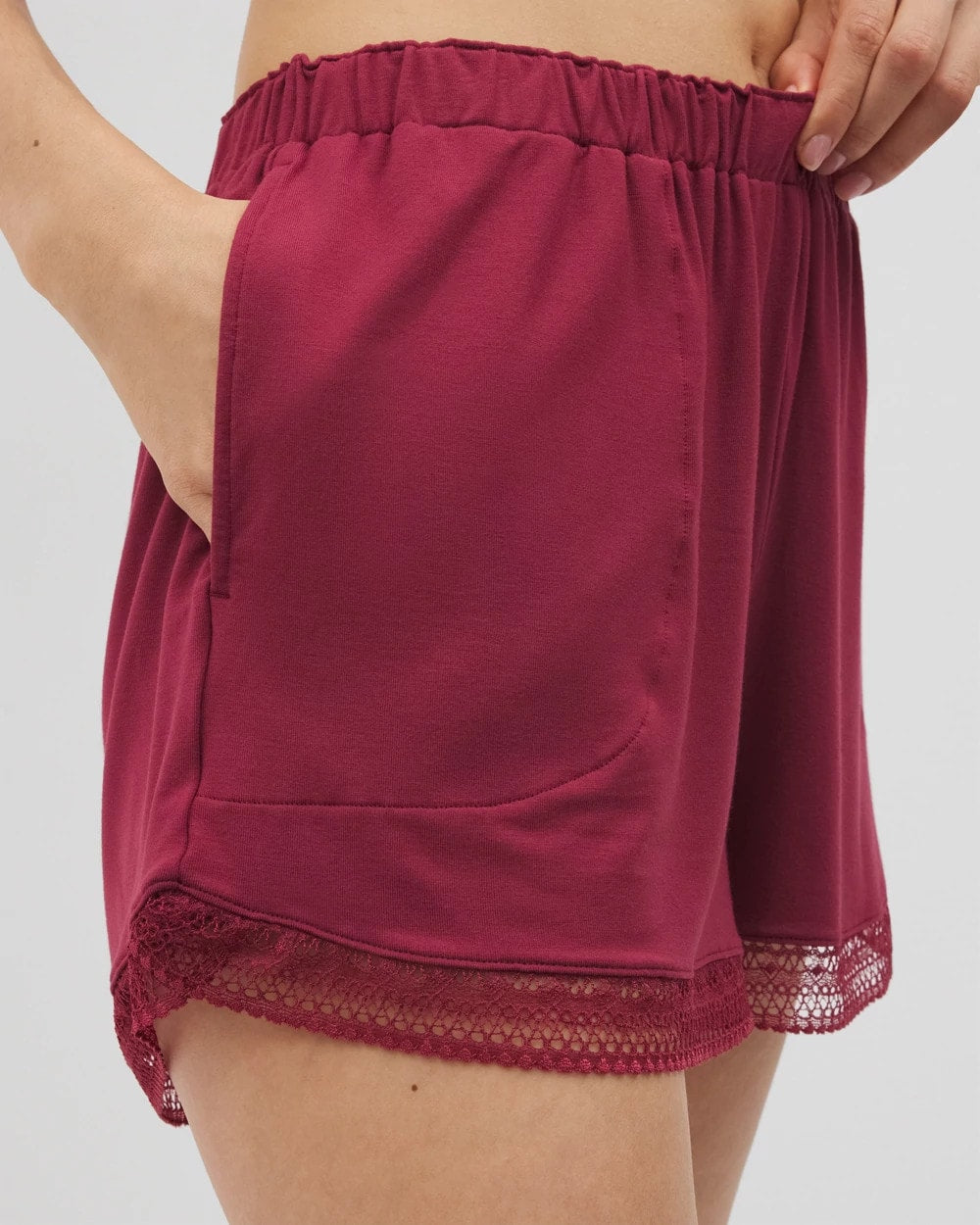 Soma Geo Lace Pajama Short