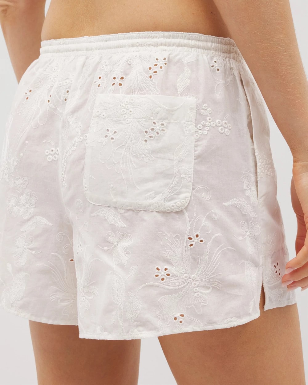 Soma Cotton Eyelet Pajama Short