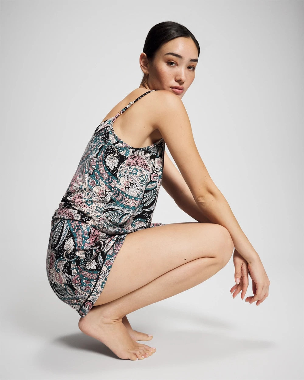 Soma Relaxed Piped Pajama Short