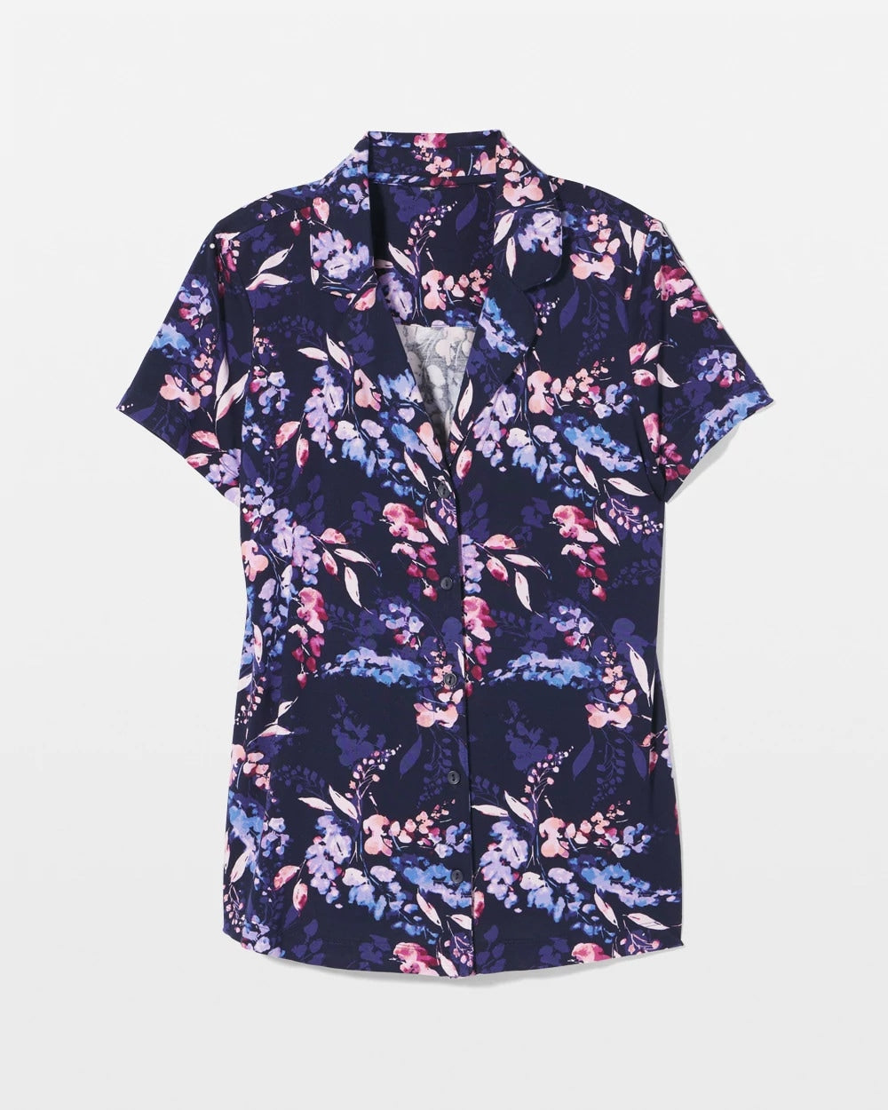 Soma Short Sleeve Notch Collar Pajama Top