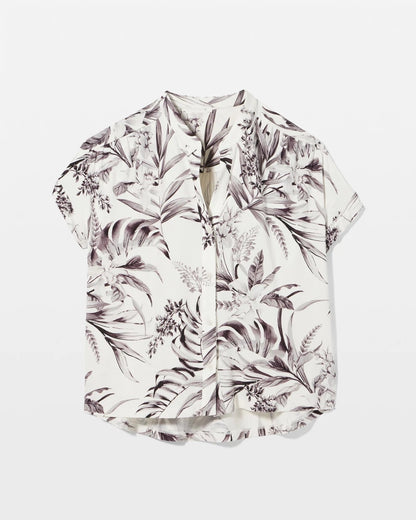 Soma Short-Sleeve Button-Front Pajama Top
