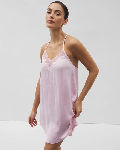 Soma Lace Trim Chemise