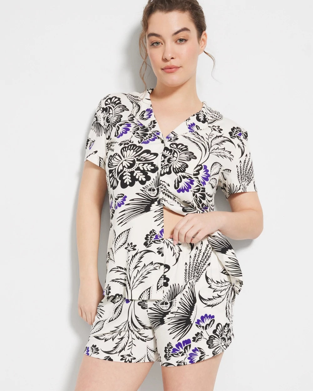 Soma Smocked Waist Pajama Short