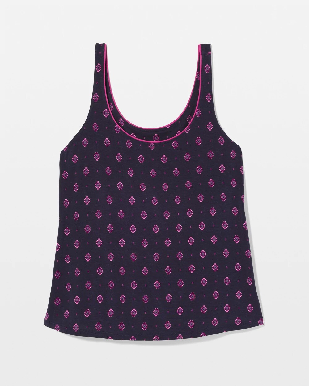 Soma Pajama Tank With Piping