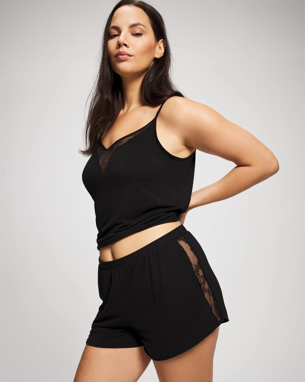 Soma Lace Relaxed Pajama Short