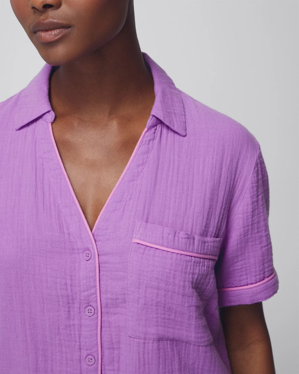 Soma Short-Sleeve Pajama Top