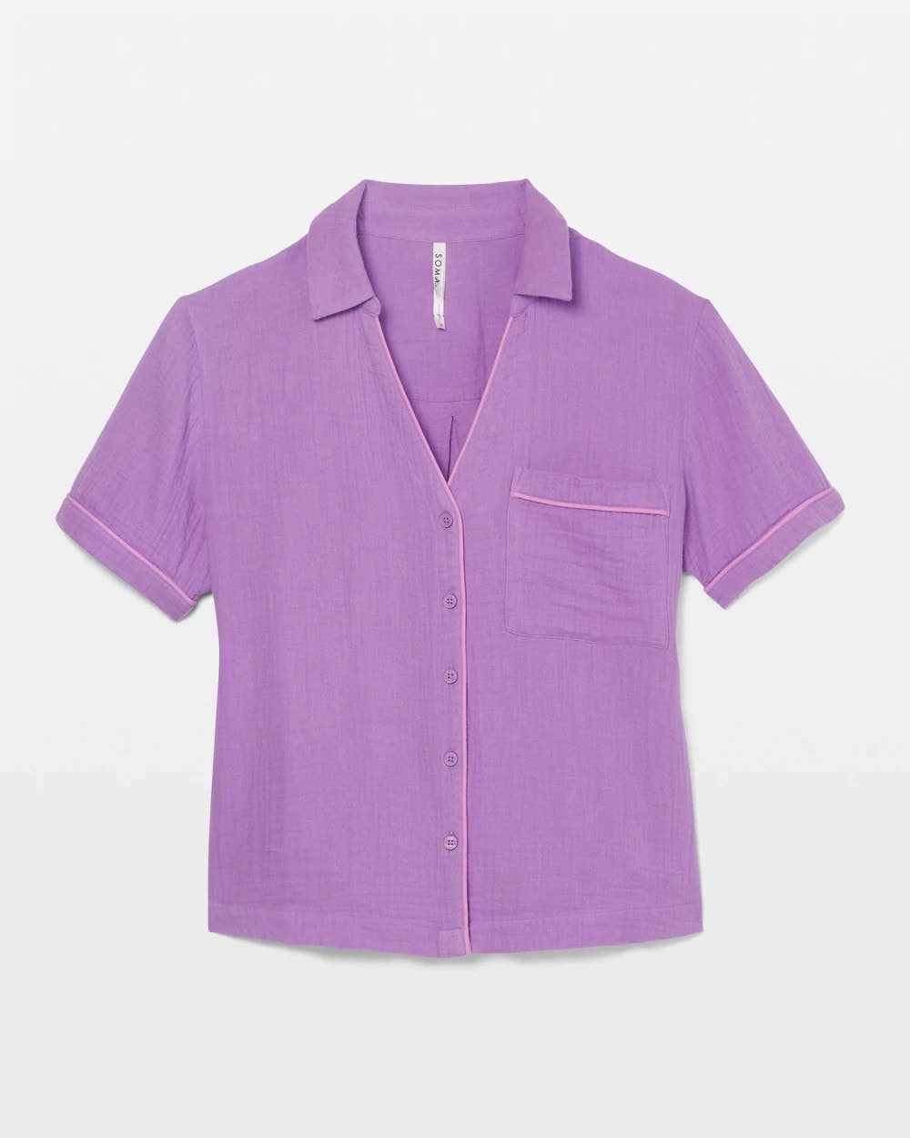Soma Short-Sleeve Pajama Top