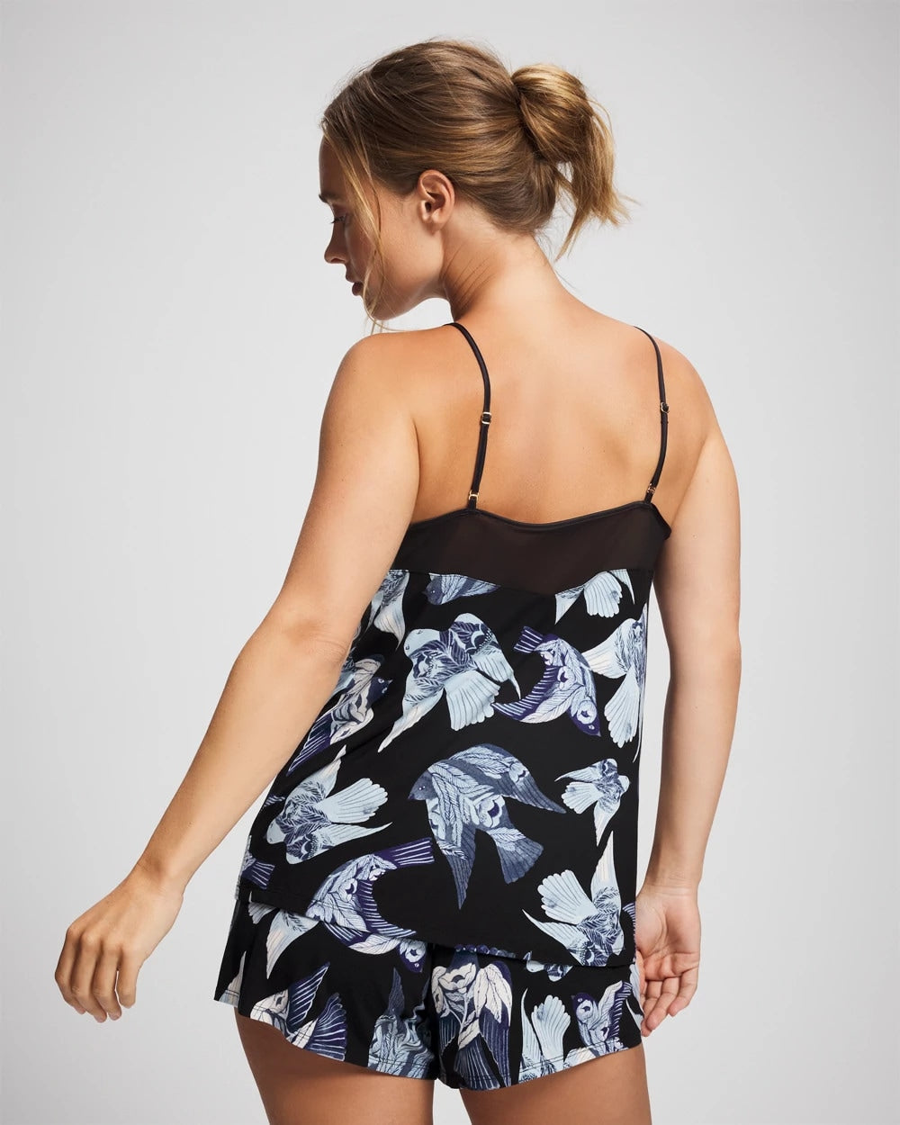 Soma Mesh Trim Pajama Cami