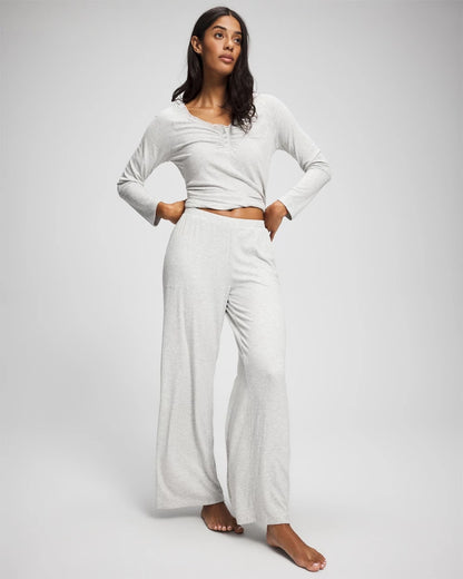 Soma Pointelle Wide Leg Pajama Pant