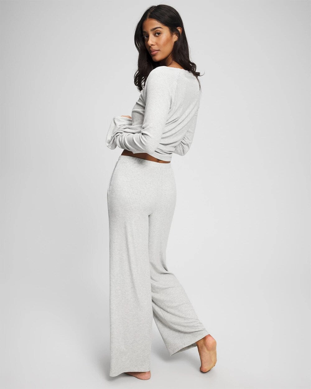Soma Pointelle Wide Leg Pajama Pant
