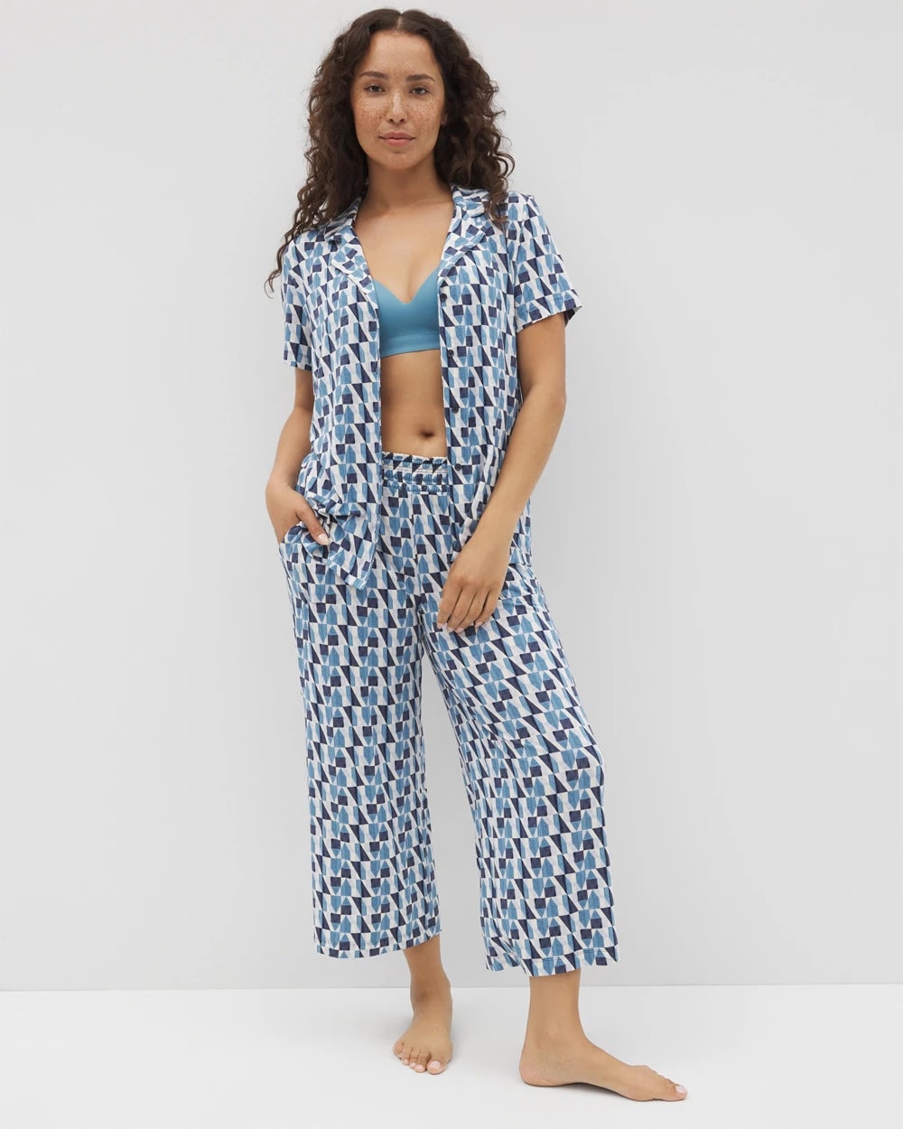 Soma Cropped Pajama Pants