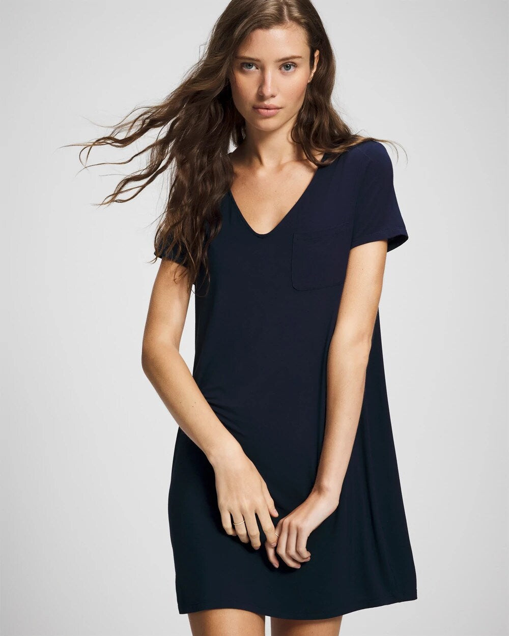 Soma Short-Sleeve Sleepshirt