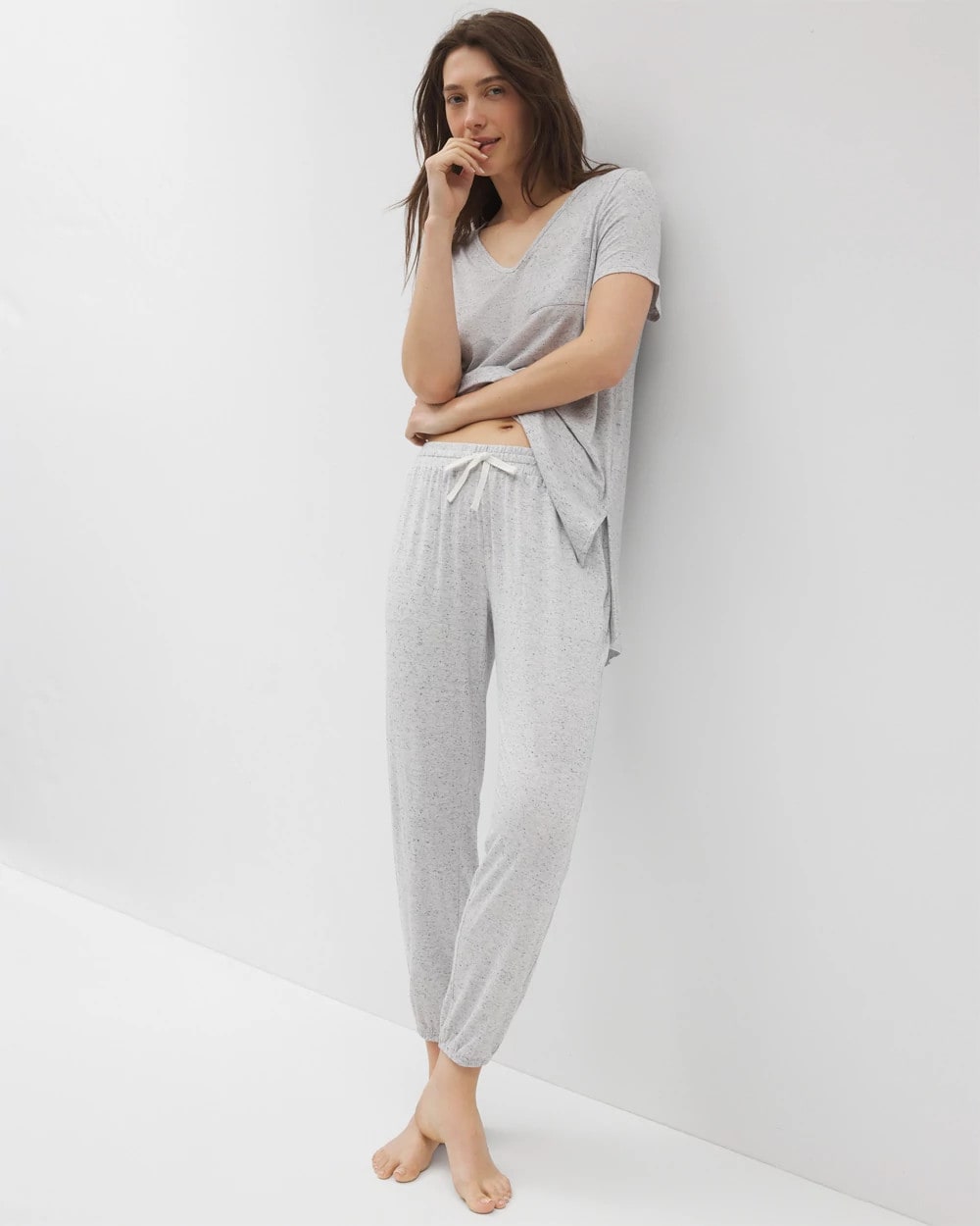 Soma Slub Banded Ankle Pajama Pant
