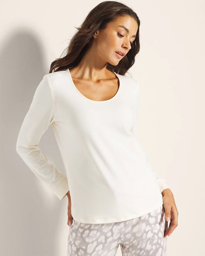 Soma Long-Sleeve Pajama Top