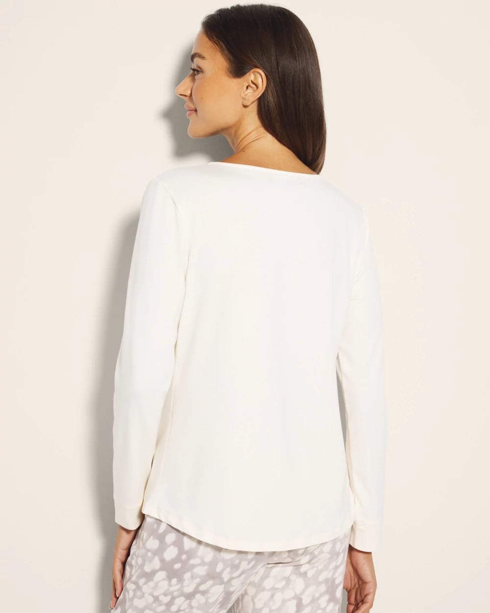 Soma Long-Sleeve Pajama Top