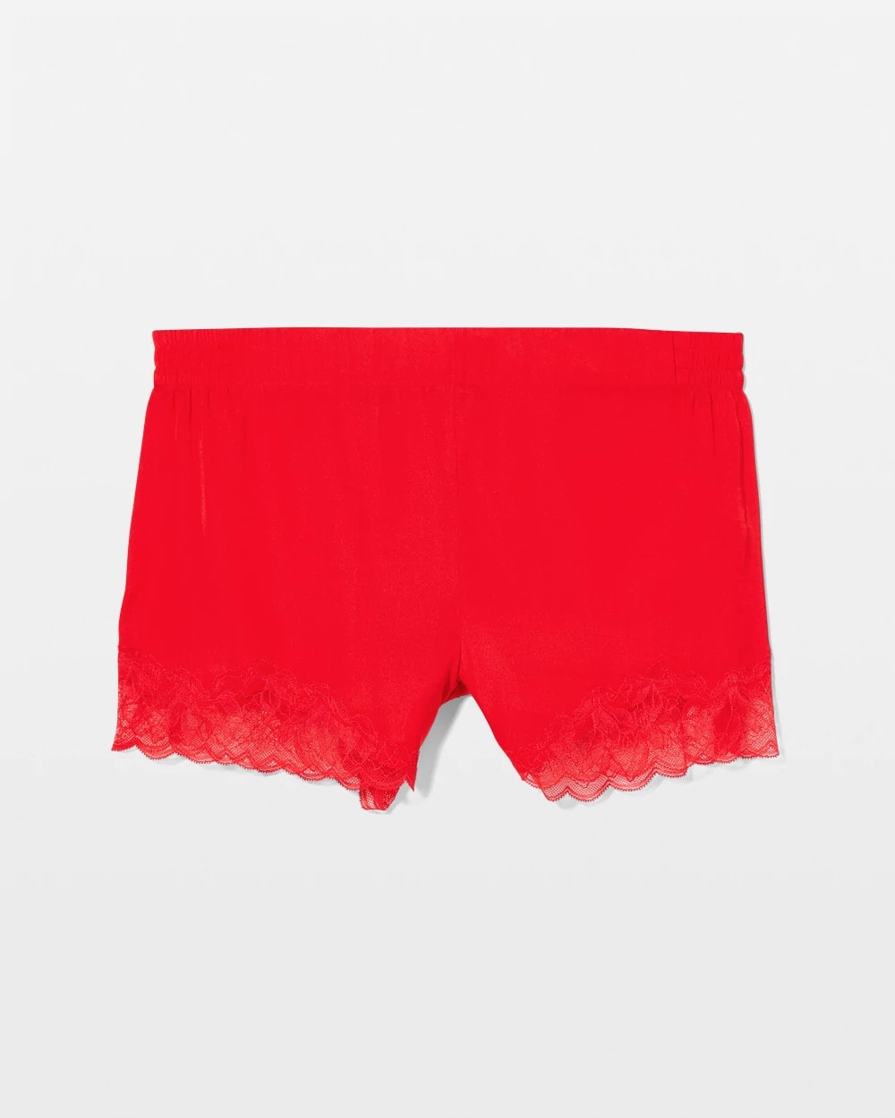 Soma Lace Trim Pajama Shorts