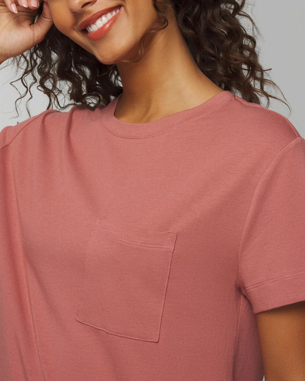 Soma Short-Sleeve Pocket Pajama Tee