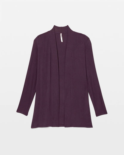 Soma Lightweight Rib Knit Long Sleeve Wrap