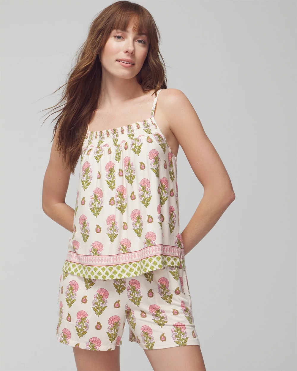 Soma Smocked Pajama Cami