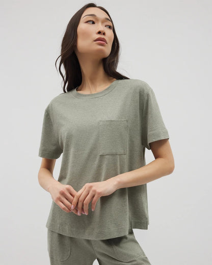 Soma Short-Sleeve Pocket Pajama Tee