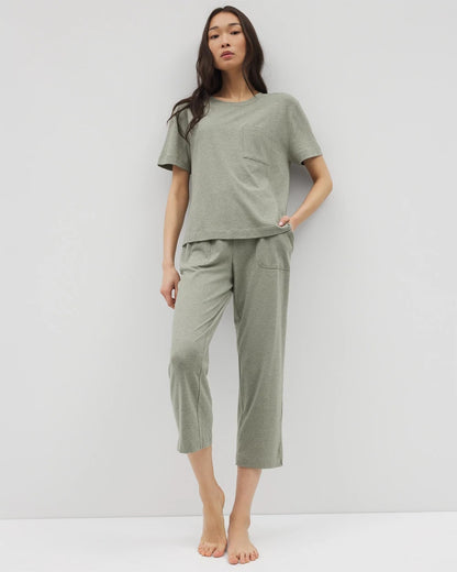 Soma Short-Sleeve Pocket Pajama Tee