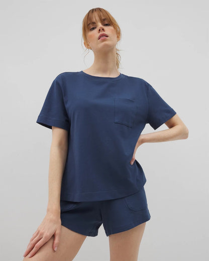 Soma Short-Sleeve Pocket Pajama Tee