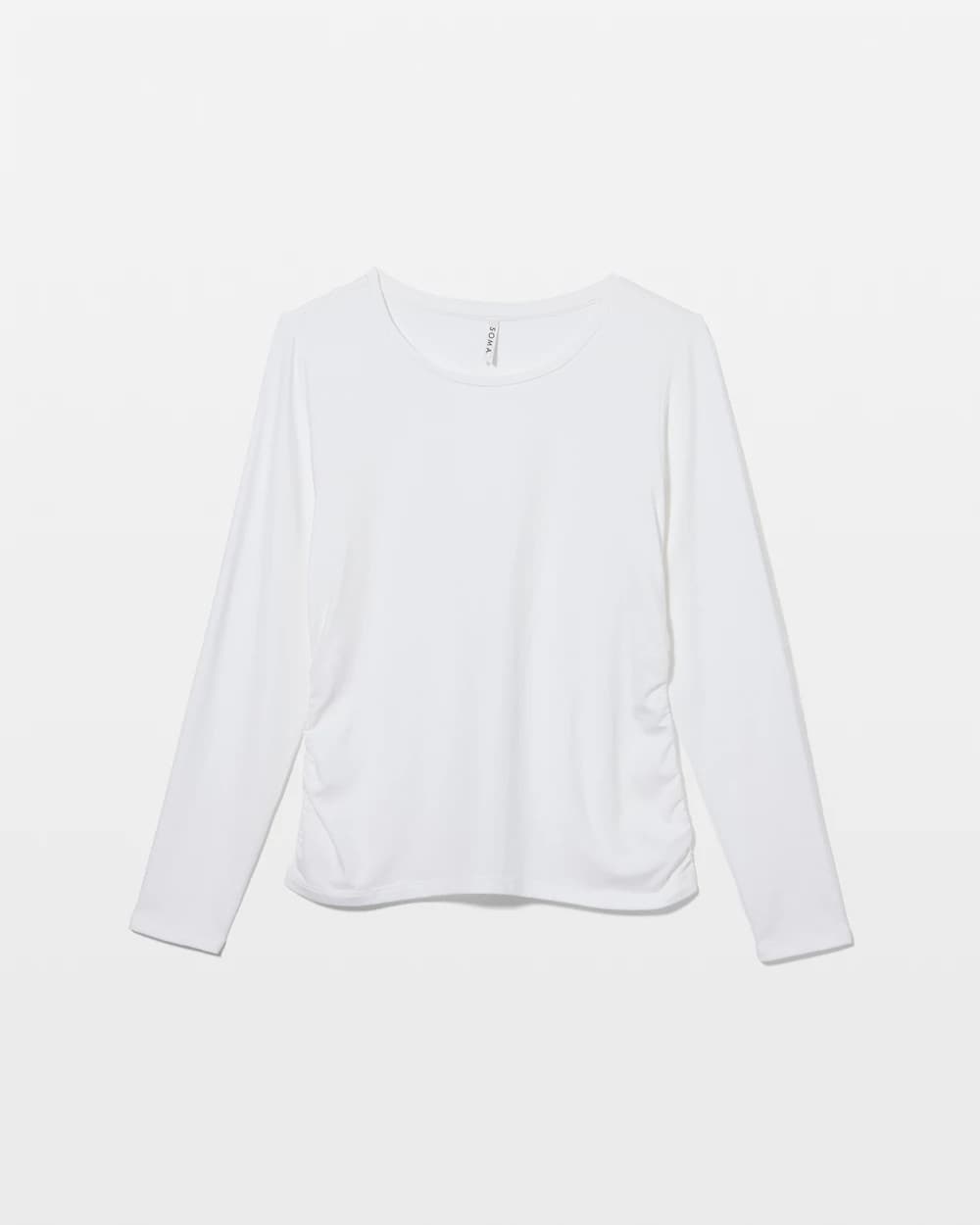 Soma Ruched Long Sleeve Pajama Tee