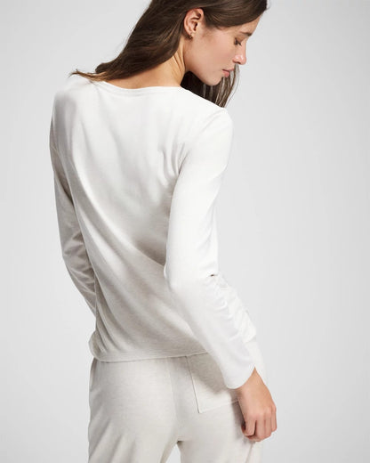 Soma Ruched Long Sleeve Pajama Tee