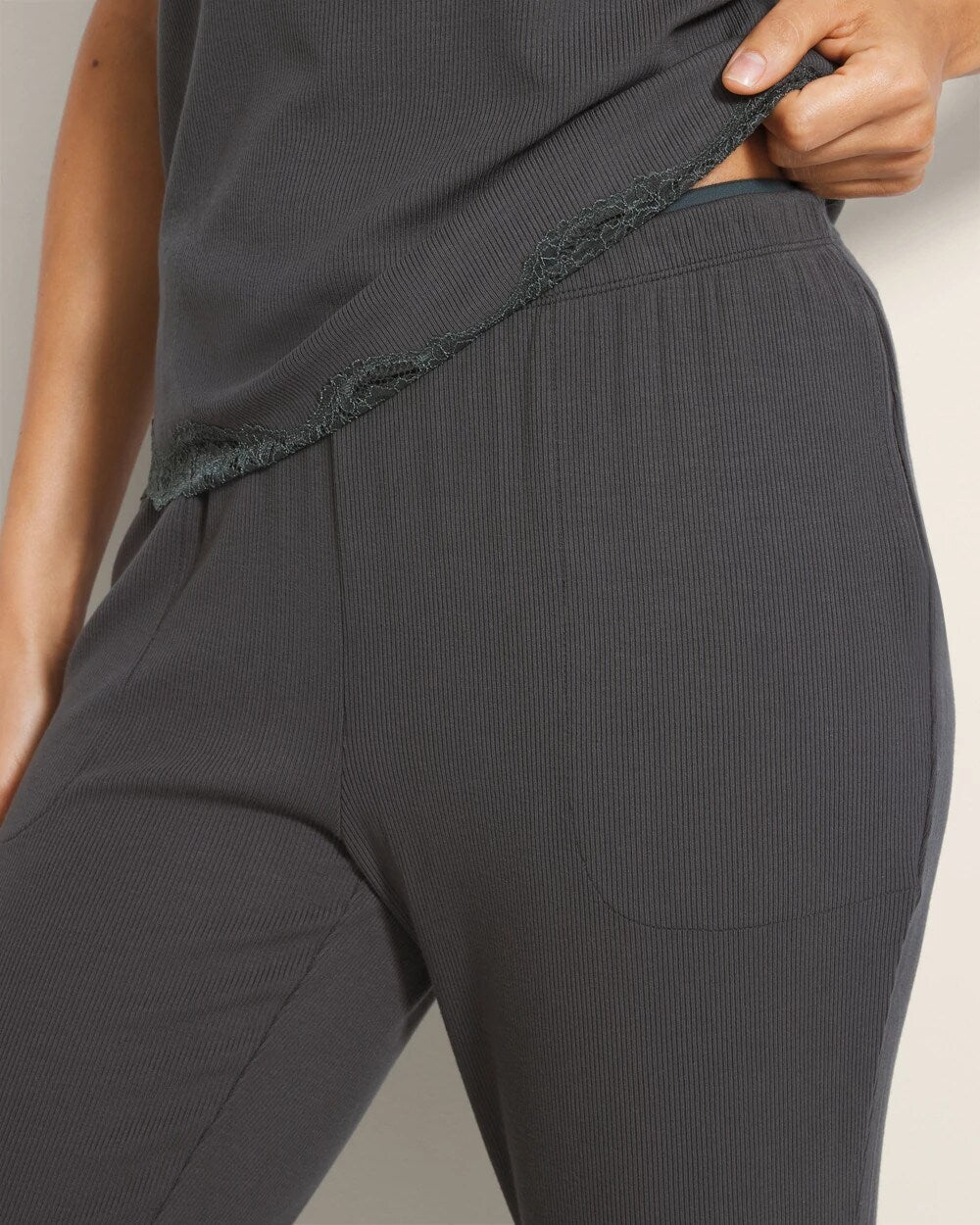 Soma Rib Ankle Pajama Pants