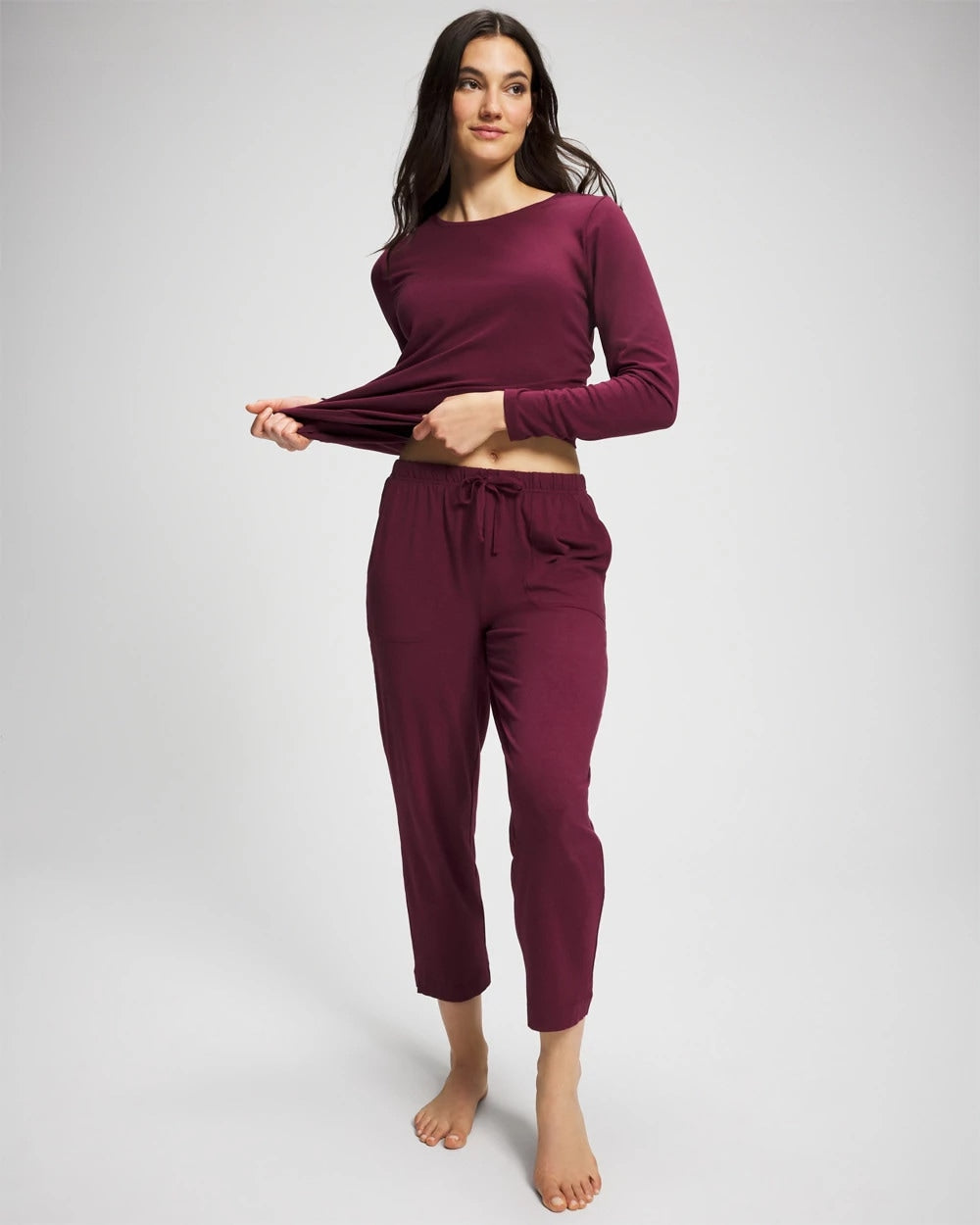 Soma Crop Pajama Pants