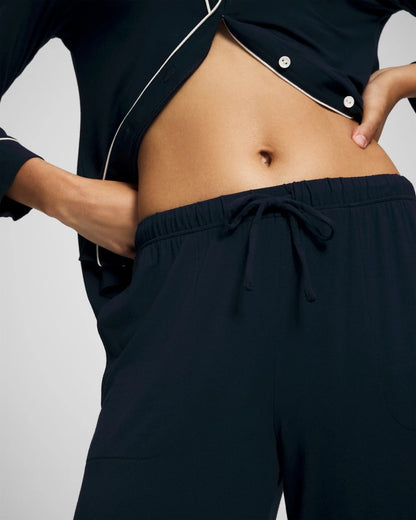 Soma Solid Piped Pajama Pants
