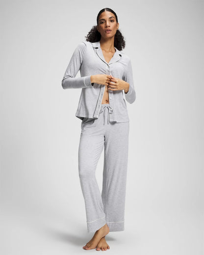 Soma Solid Piped Pajama Pants