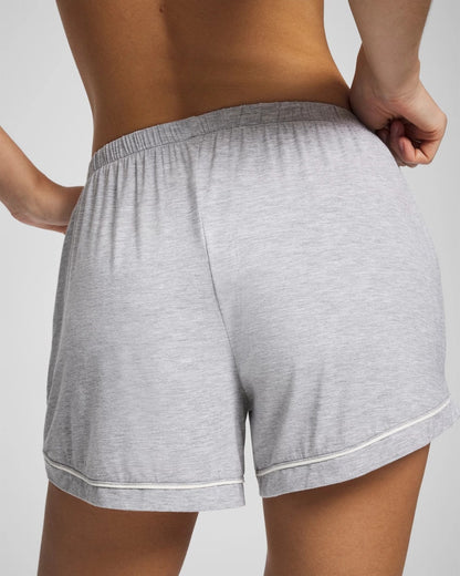 Soma Solid Piped Pajama Shorts