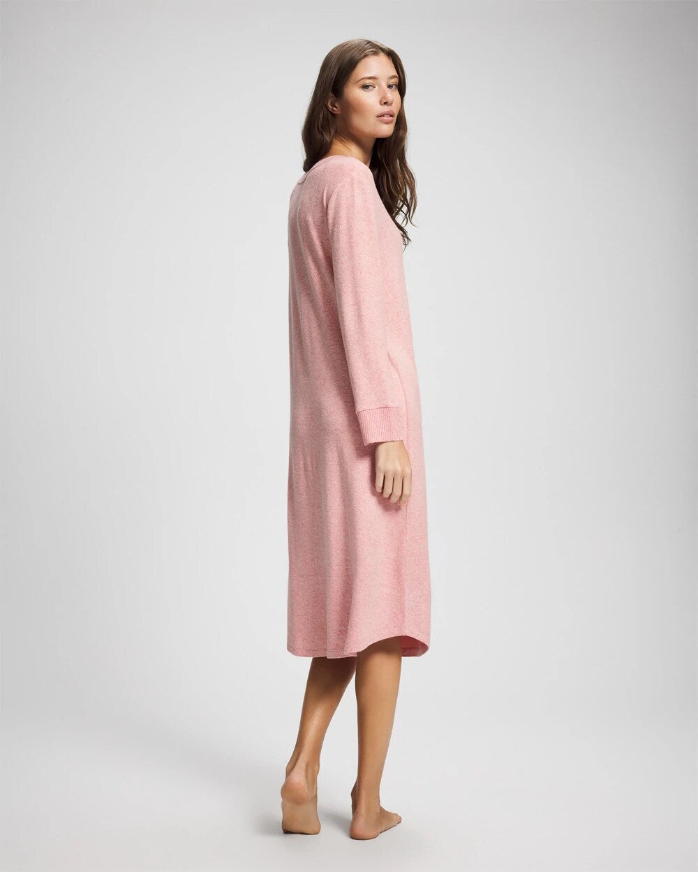 Soma Long Sleeve Midi Sleepshirt