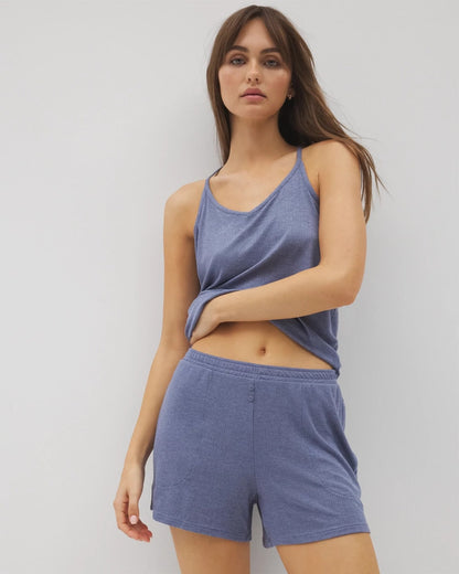Soma Lightweight Rib Knit Pajama Shorts