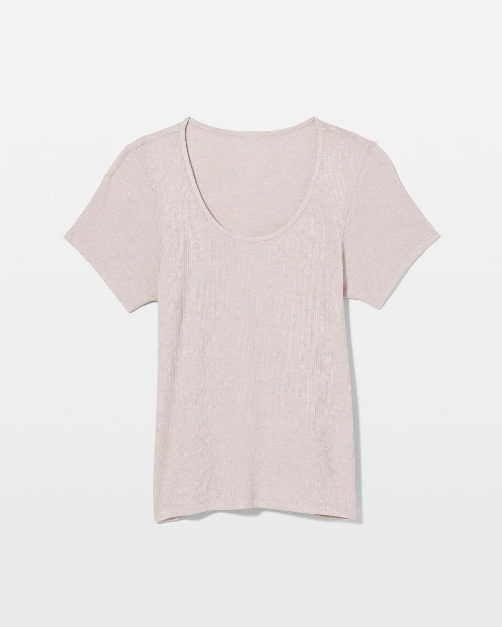 Soma Lightweight Rib Knit Short Sleeve Pajama Tee