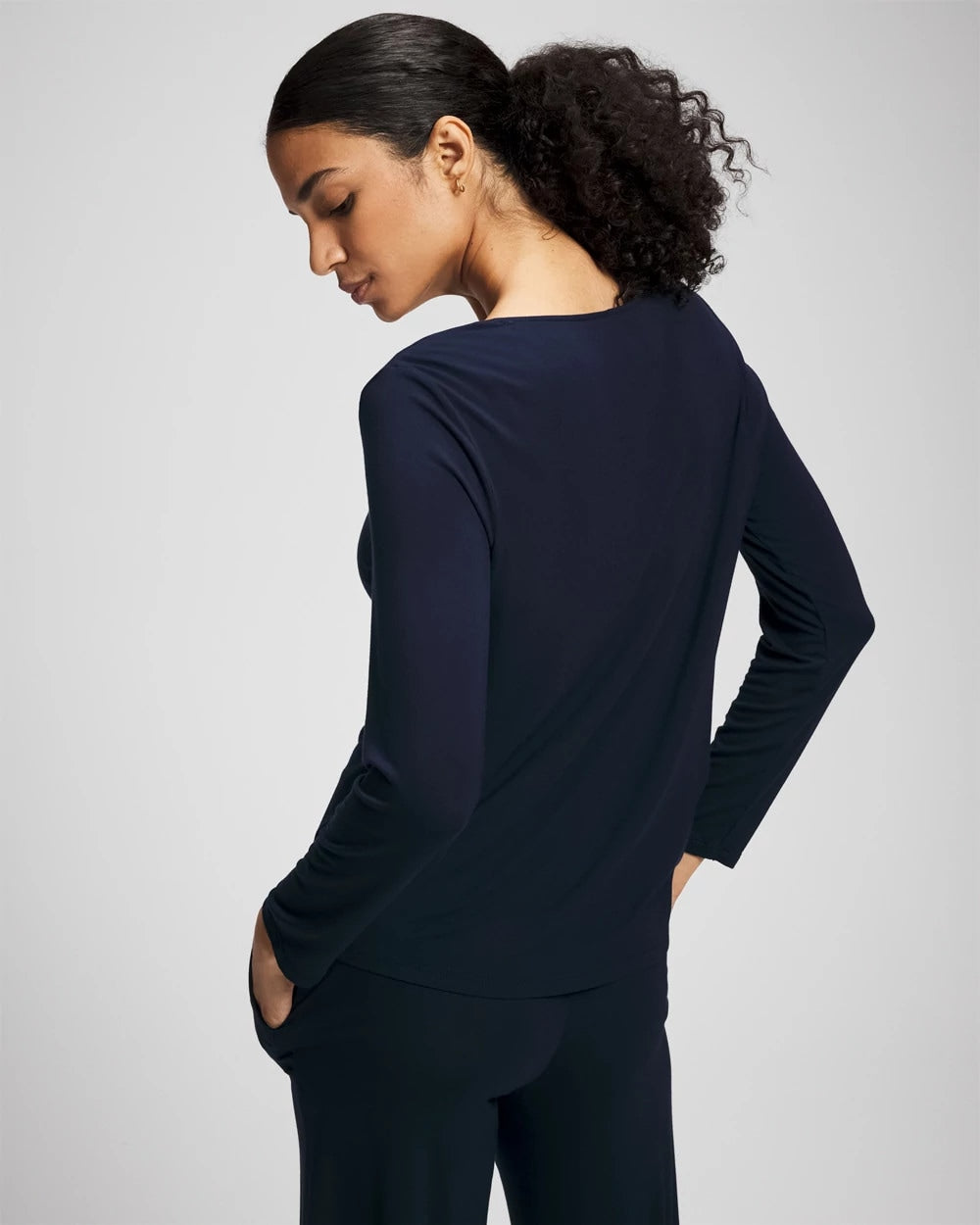 Soma Long-Sleeve Pajama Top