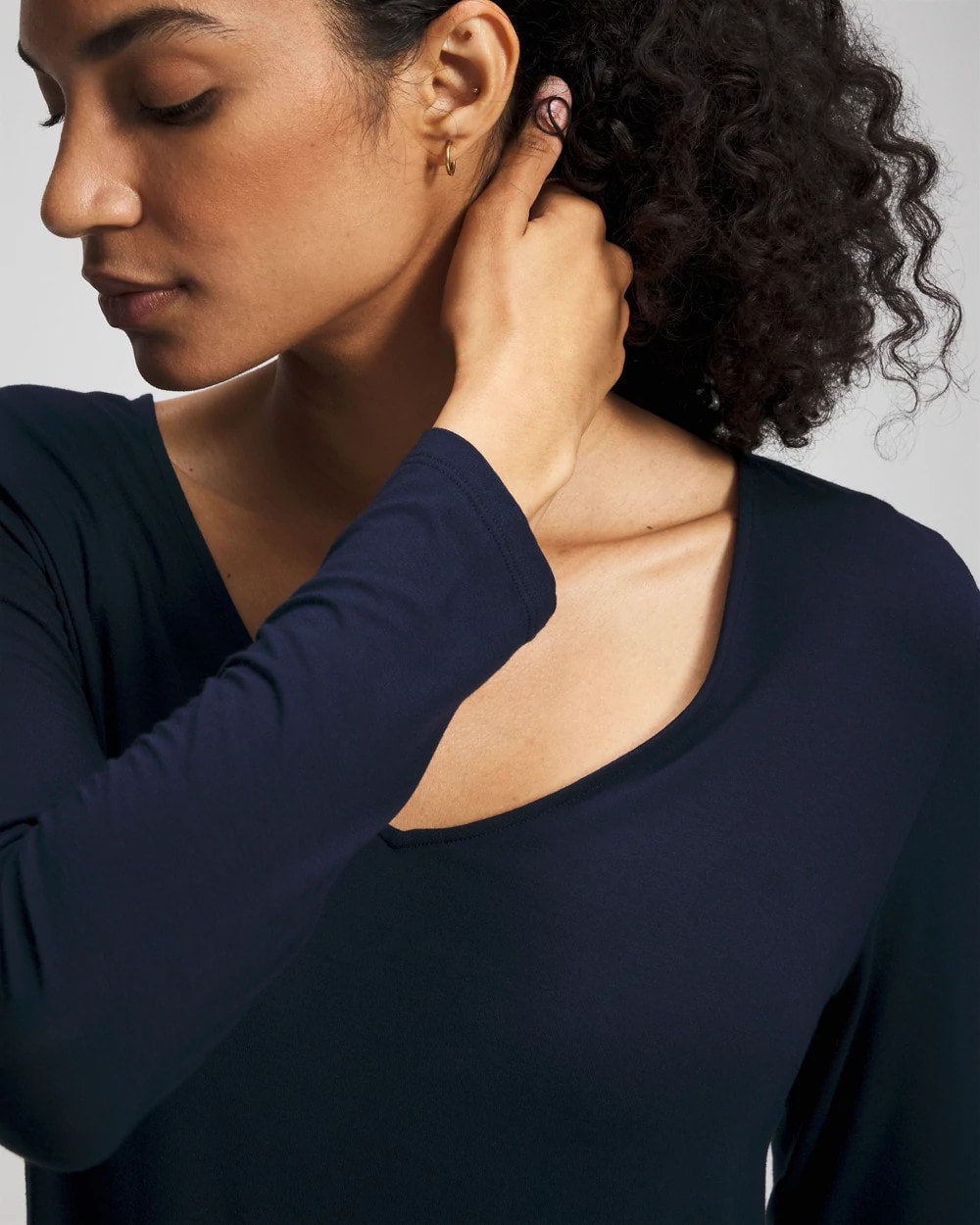 Soma Long-Sleeve Pajama Top