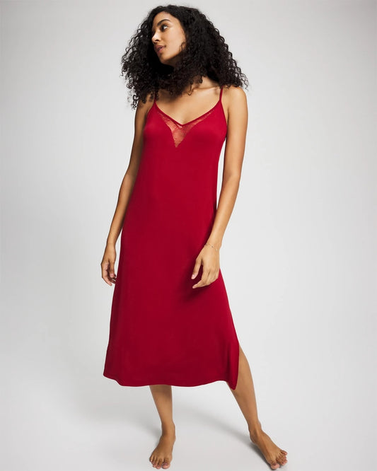Soma Lace Midi Nightgown