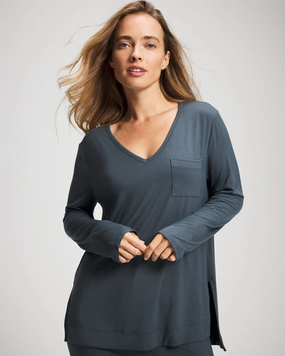 Soma Long Sleeve Pajama Tee